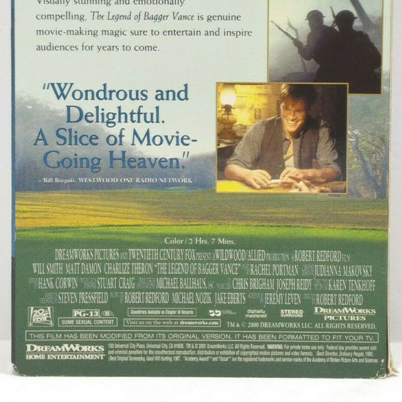 The Legend of Bagger Vance (VHS, 2001) 4776E1M - Picture 6 of 9
